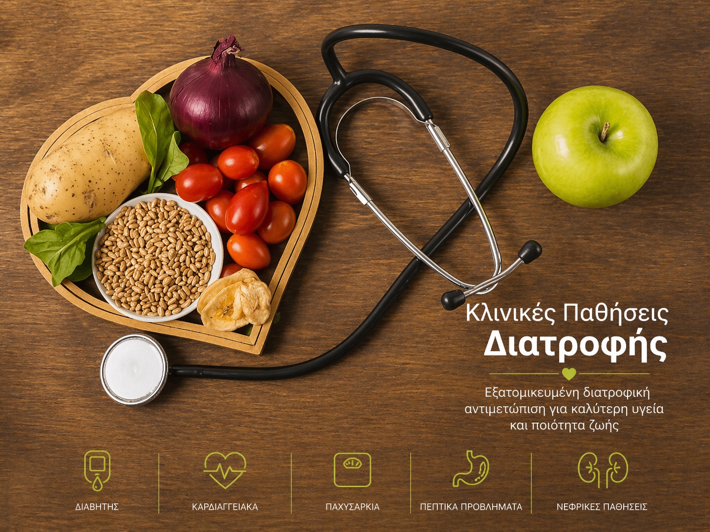 Κλινικές παθήσεις διατροφή