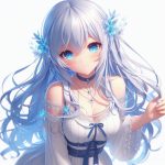 ai generated, woman, anime, beauty, hair, fashion, cartoon, art, lady, spa, style, model, fantasy