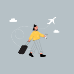 woman, flight, travel, trip, travelling, passport, tickets, boarding pass, airplane, airport, travel, travel, travel, travel, travel