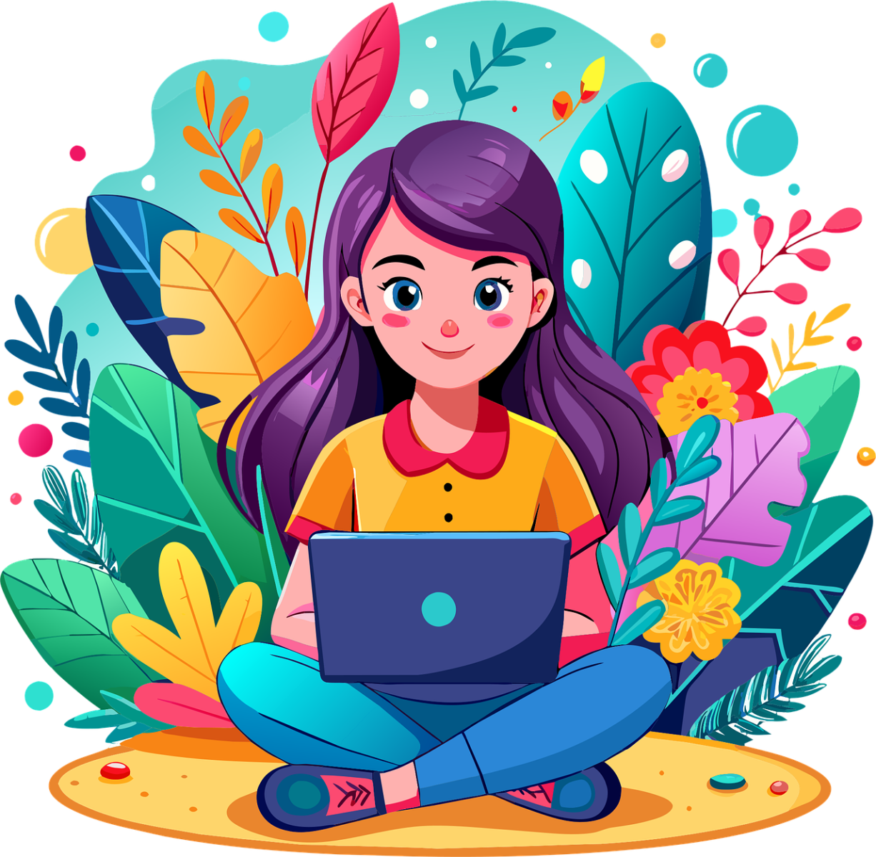 woman, laptop, computer, cartoon, internet, business, people, technology, lady, beauty, notebook, person, working, student, office, work, child, businesswoman, hair, fashion, smile
